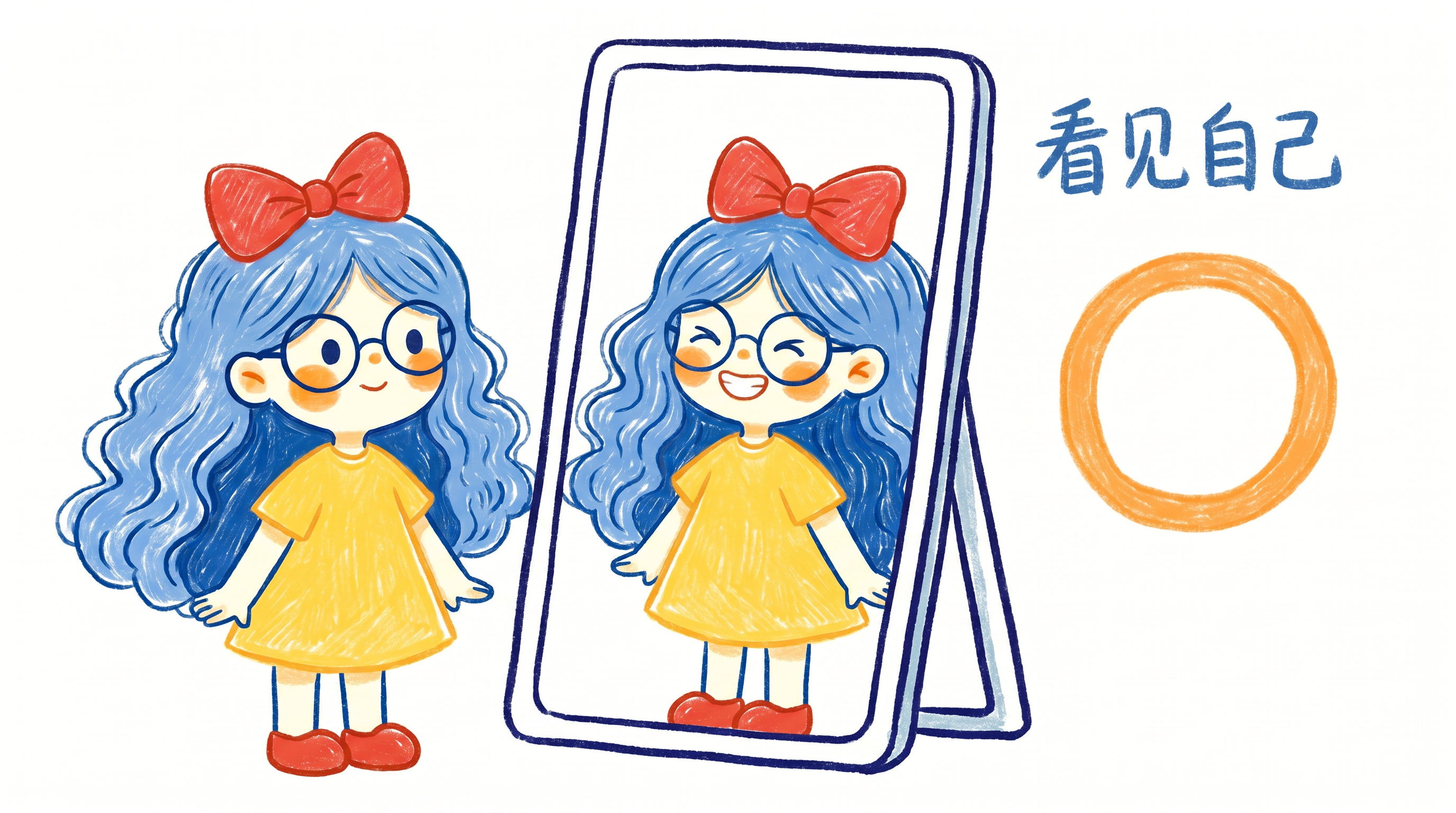 她帮我看见了自己